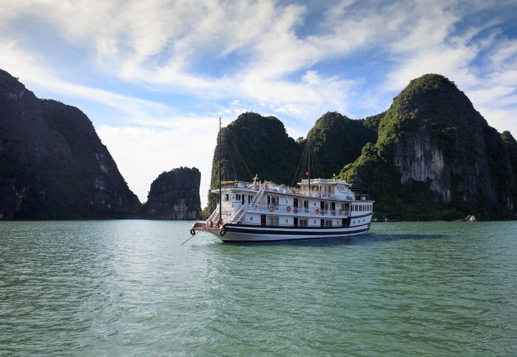 Rosa Boutique Cruise Hotel Hạ Long-öböl Kültér fotó